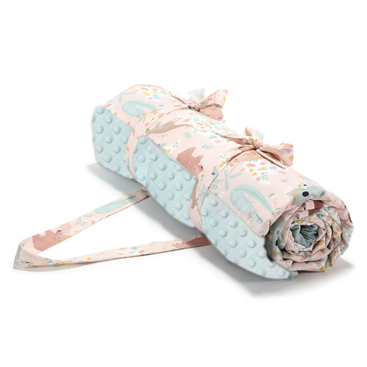 Picnic Mat - Dundee Friends Pink - Smoke Mint