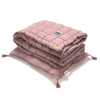 Biscuits Quilted Blanket Bedding Set Large - French Lavender