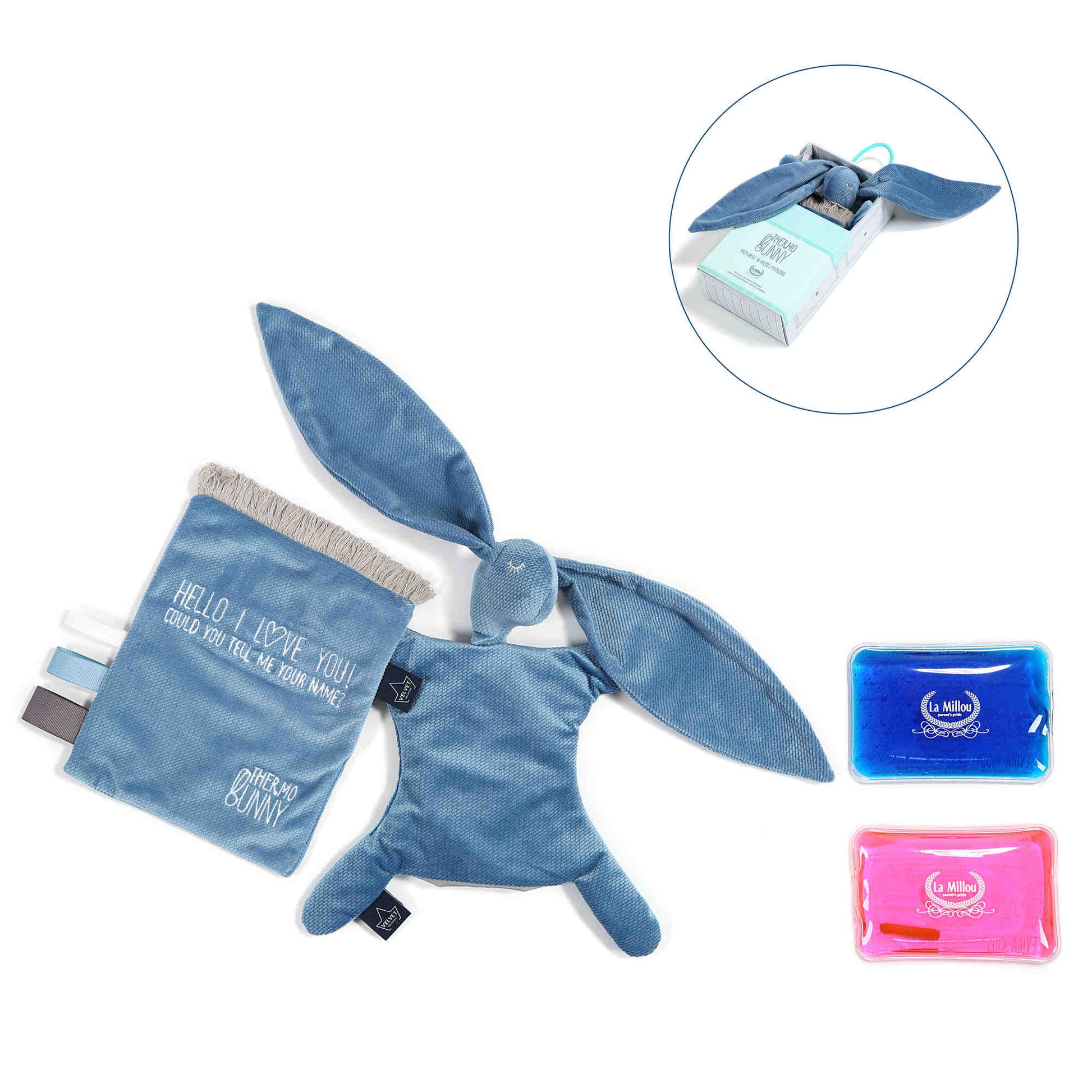 La Millou - Thermo Bunny - Denim - Artock Australia