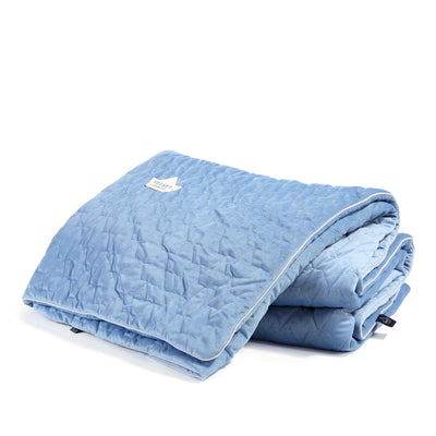 La Millou - Thick Blanket XL Adult Velvet - Dove Blue - Artock Australia