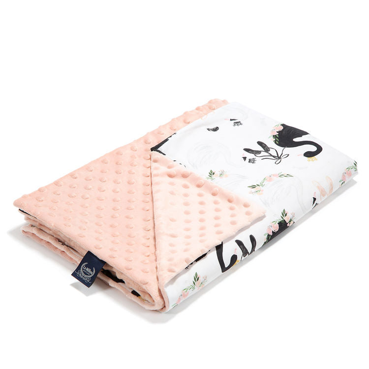 Light Blanket Medium - Moonlight Swan - Powder Pink
