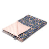 Light Blanket Medium - French Rose Jardin - Powder Pink
