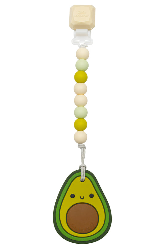 Loulou Lollipop - Avocado Silicone Teether - Artock Australia