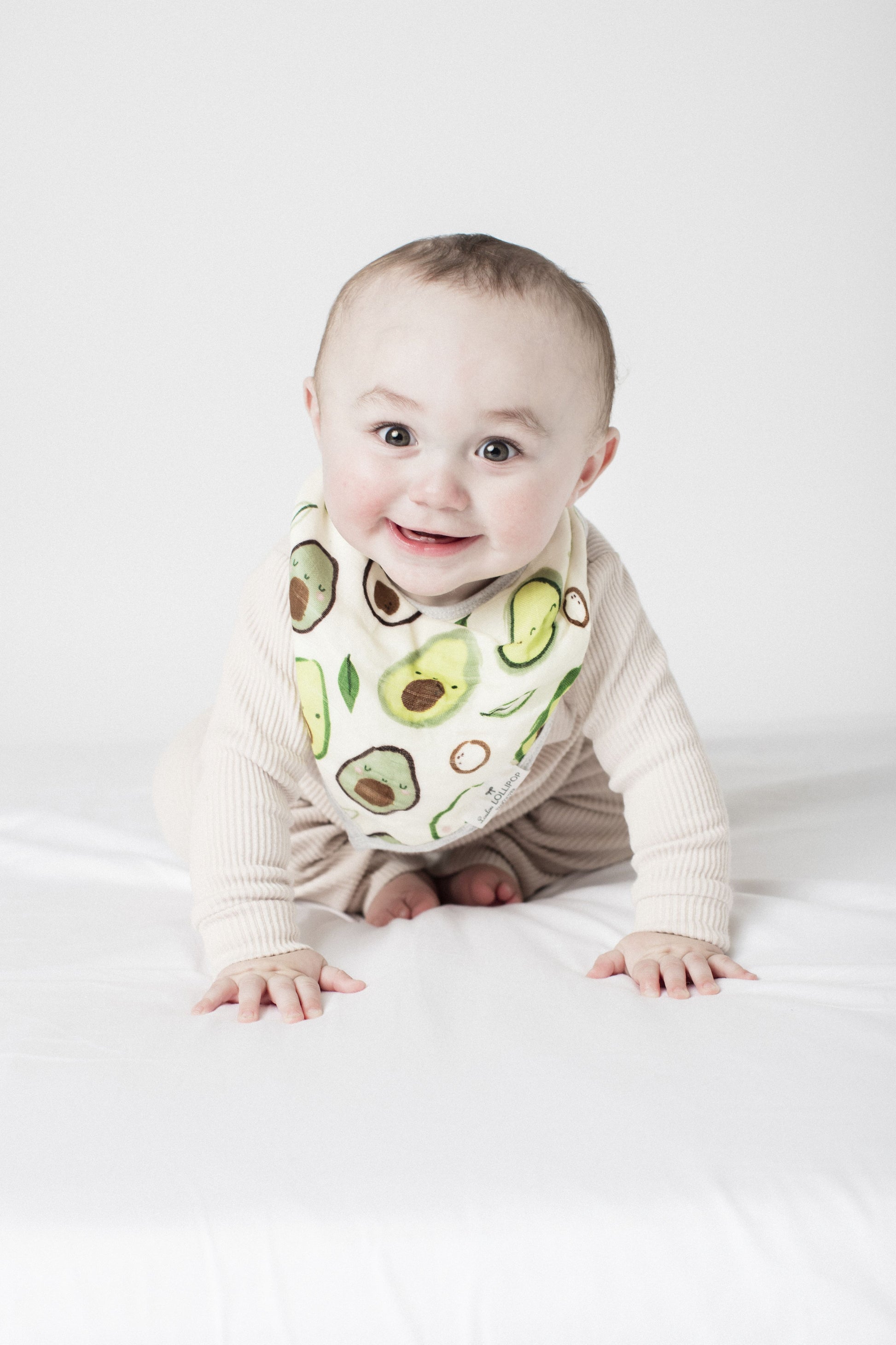 Loulou Lollipop - Bandana Bib Set - Avocado - Artock Australia