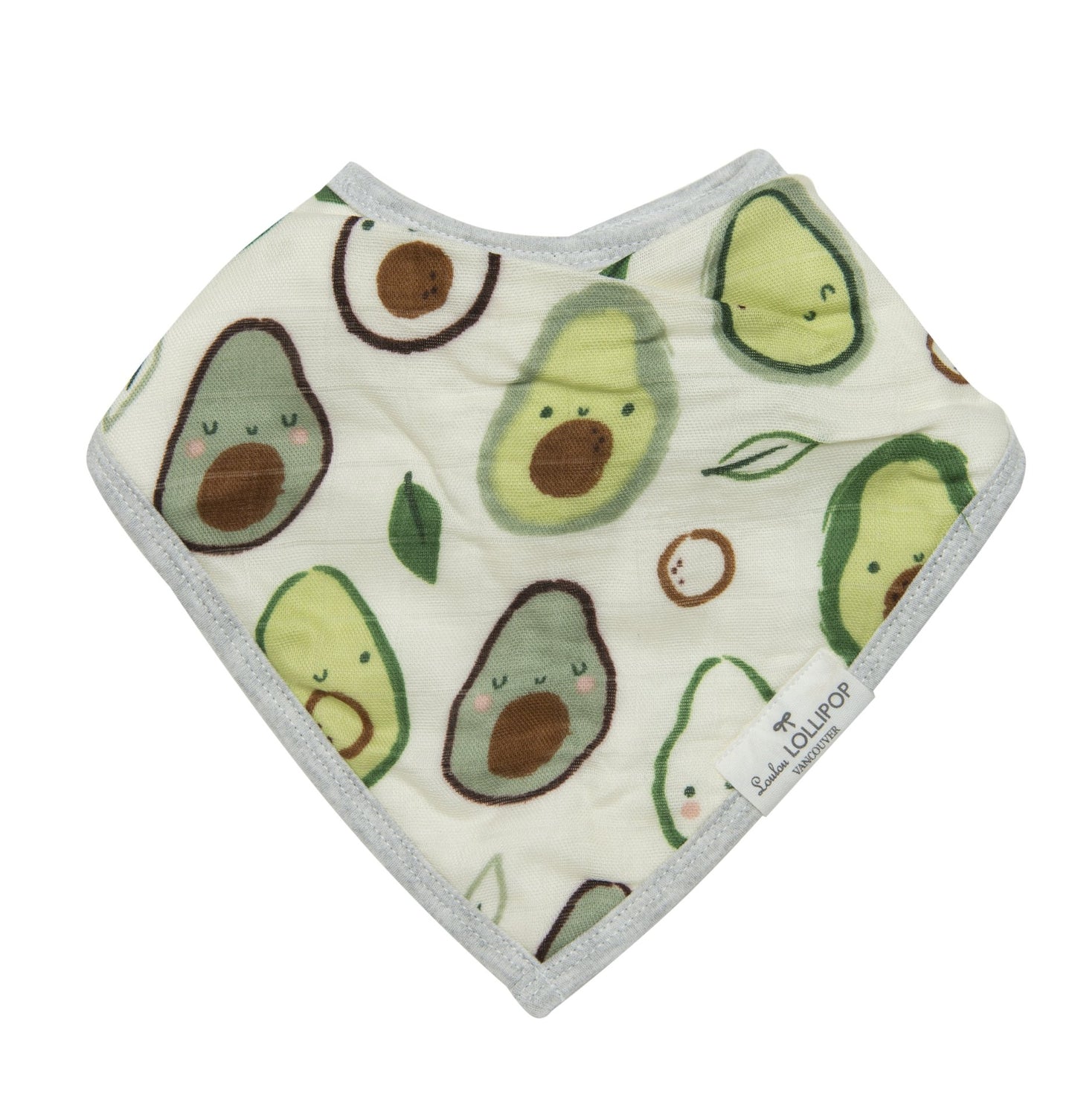 Loulou Lollipop - Bandana Bib Set - Avocado - Artock Australia