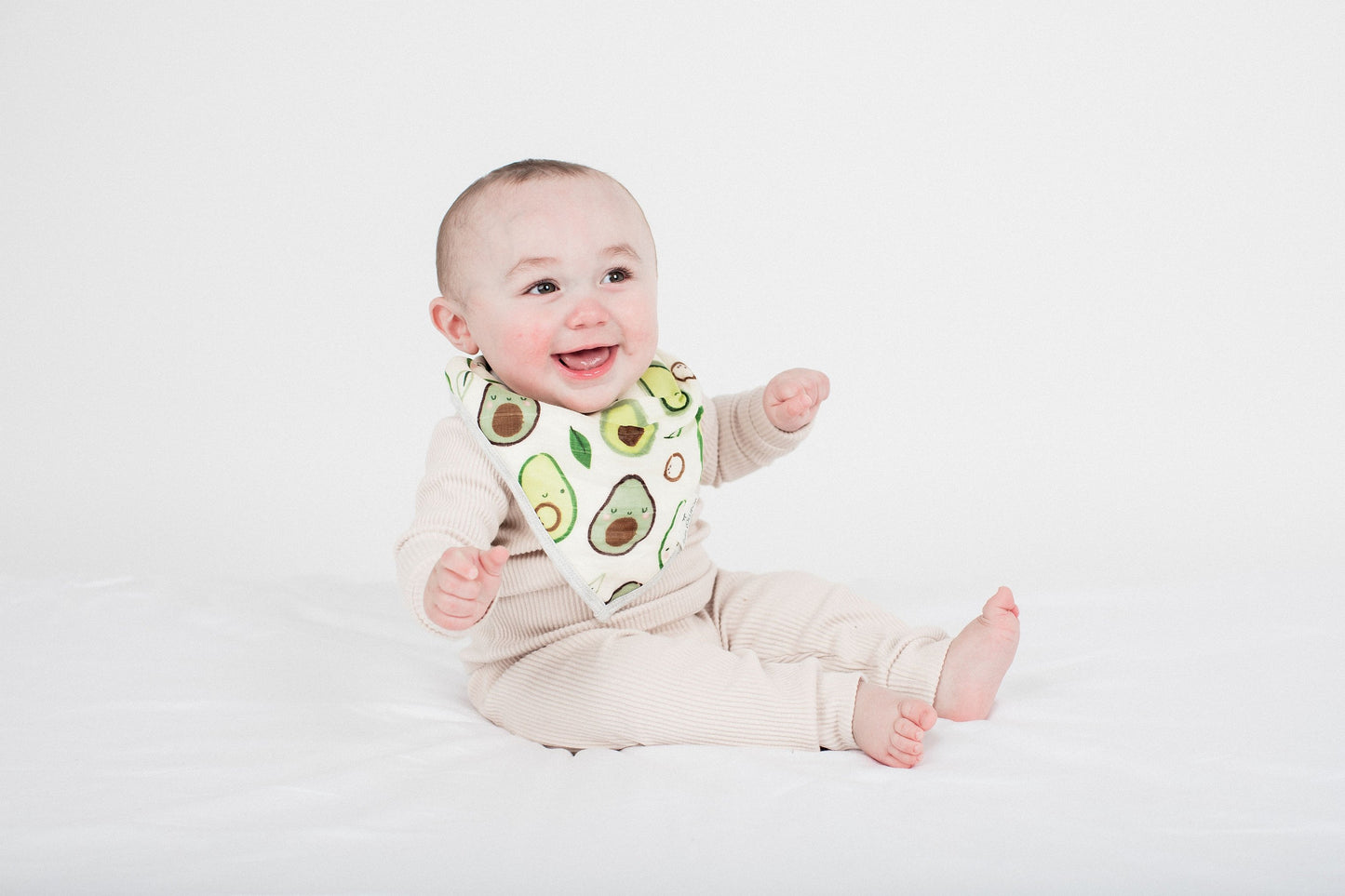 Loulou Lollipop - Bandana Bib Set - Avocado - Artock Australia