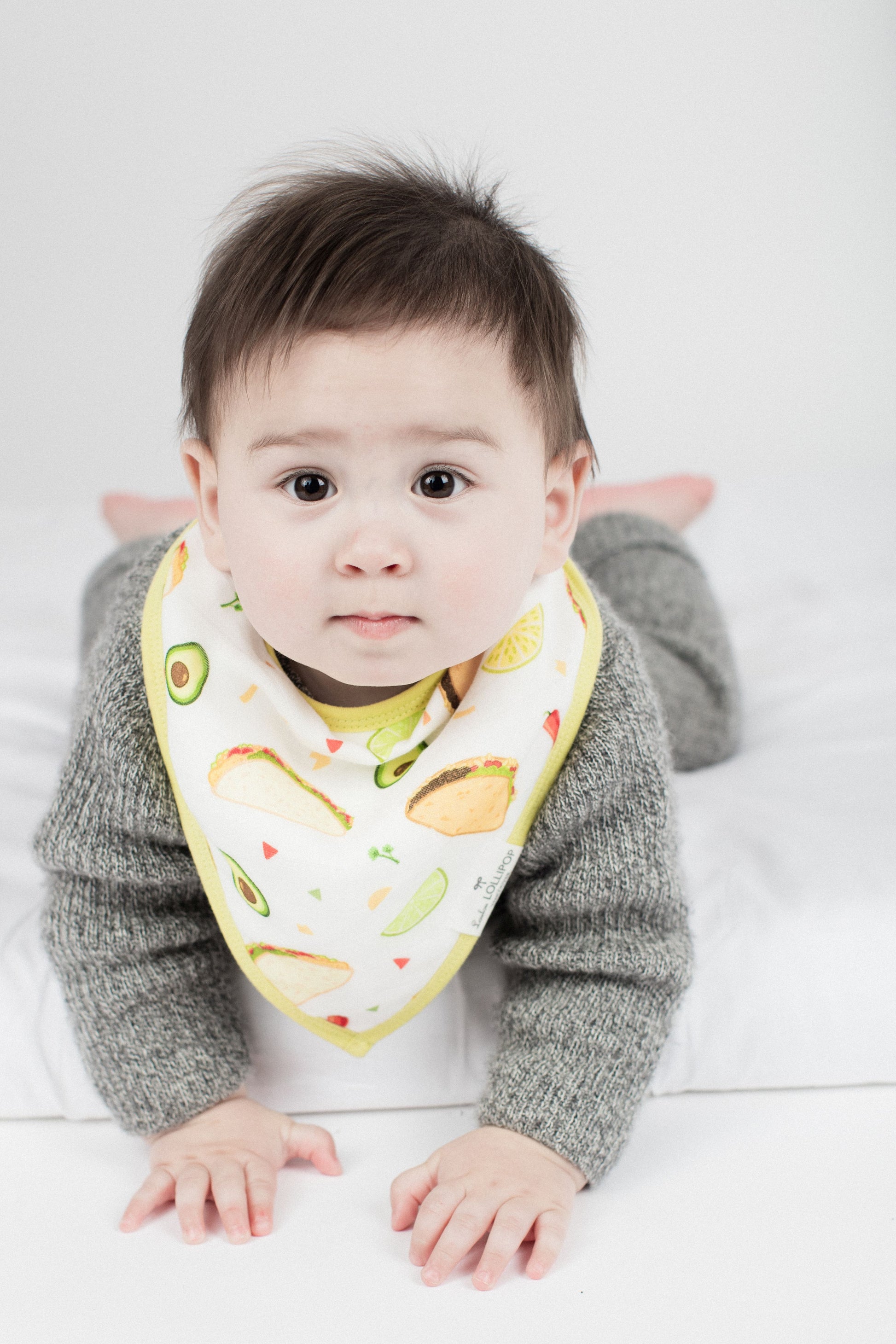 Loulou Lollipop - Bandana Bib Set - Avocado - Artock Australia