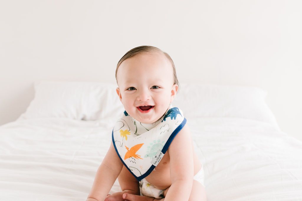 Loulou Lollipop | Bandana Bib Set - Dinoland | Artock Australia