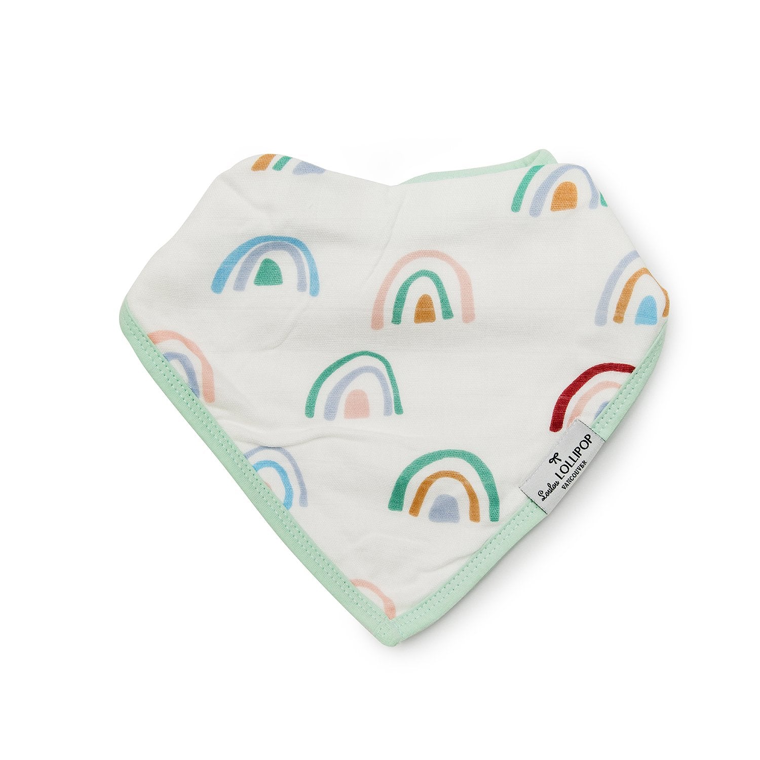 Loulou Lollipop | Bandana Bib Set - Llama / Rainbow | Artock Australia