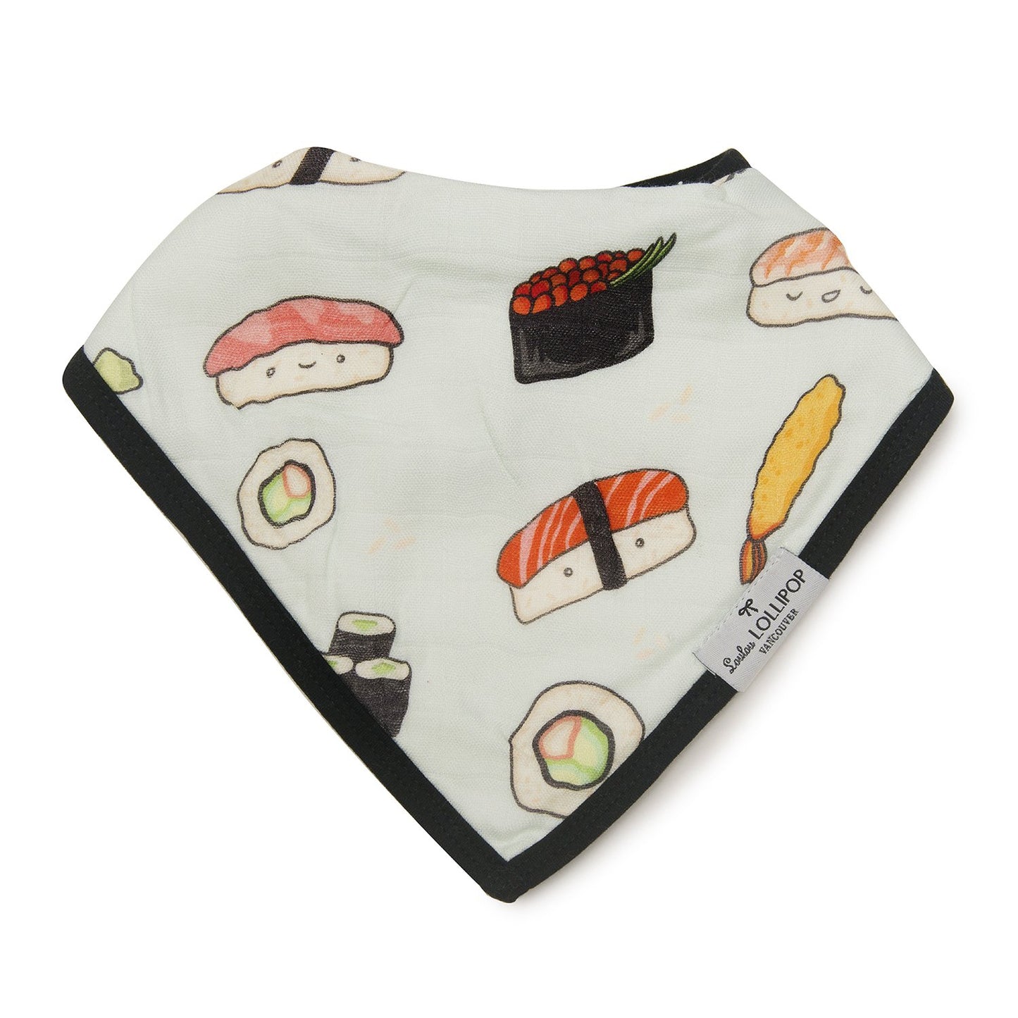 Loulou Lollipop | Bandana Bib Set - Sushi / Taco | Artock Australia