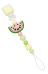 Loulou Lollipop | Darling Pacifier Clip - Watermelon | Artock Australia