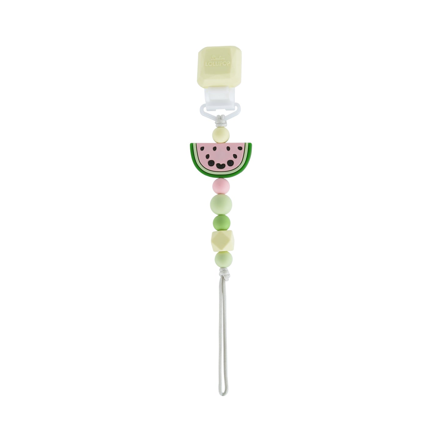 Loulou Lollipop | Darling Pacifier Clip - Watermelon | Artock Australia