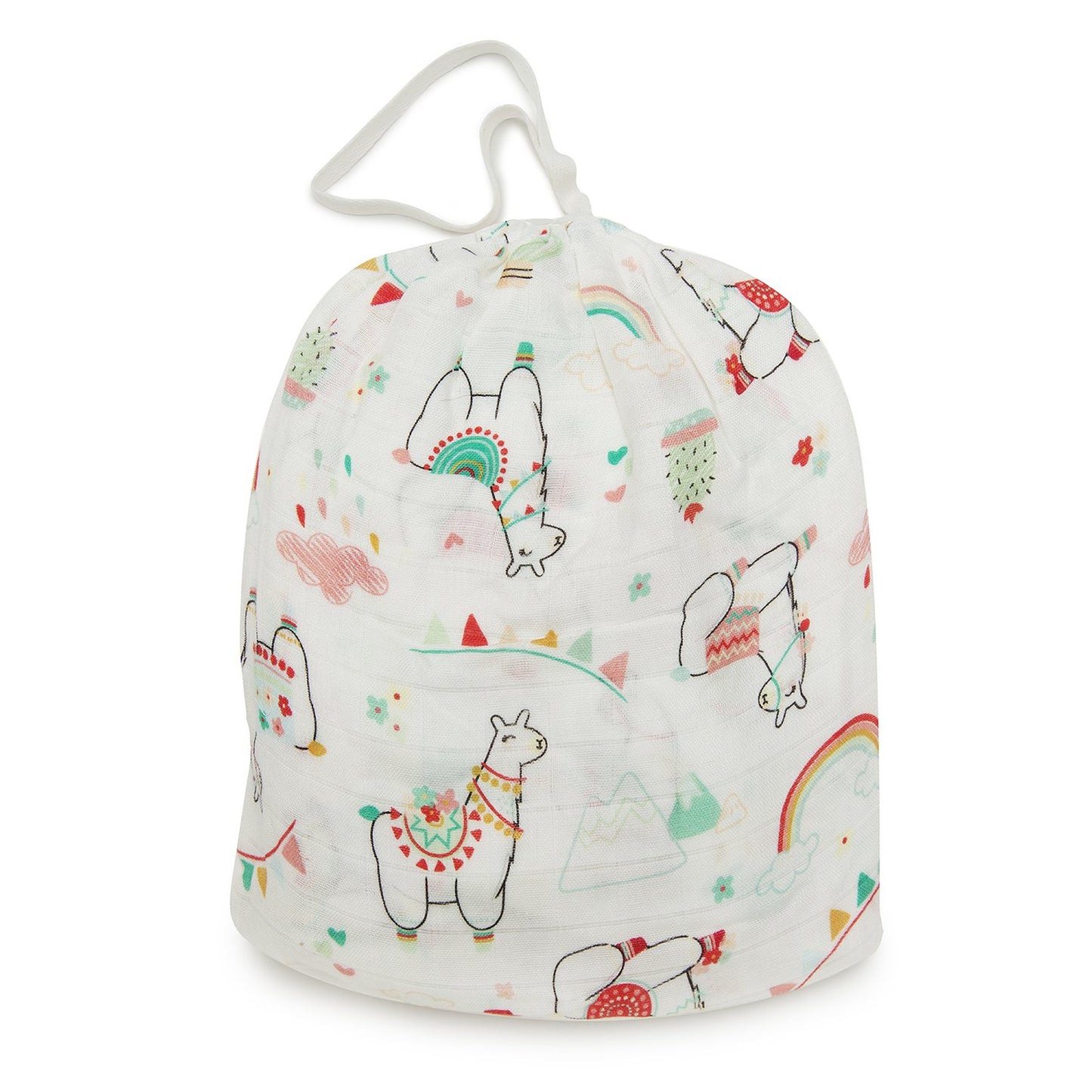 Loulou Lollipop | Fitted Crib Sheet - Llama | Artock Australia