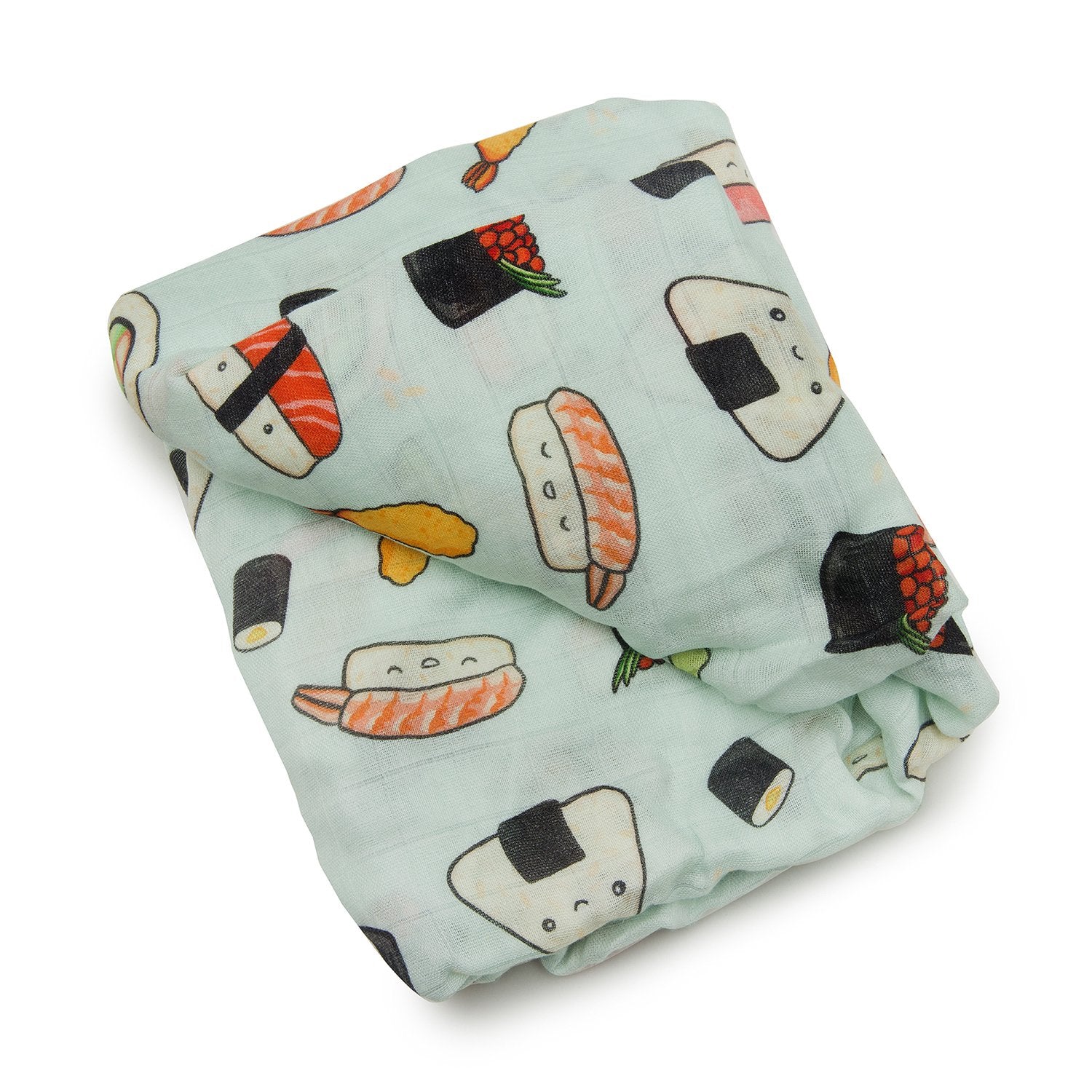 Loulou Lollipop | Fitted Crib Sheet - Sushi | Artock Australia