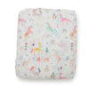 Loulou Lollipop | Fitted Crib Sheet - Unicorn Dream | Artock Australia