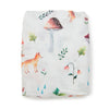 Loulou Lollipop | Fitted Crib Sheet - Woodland Gnome | Artock Australia