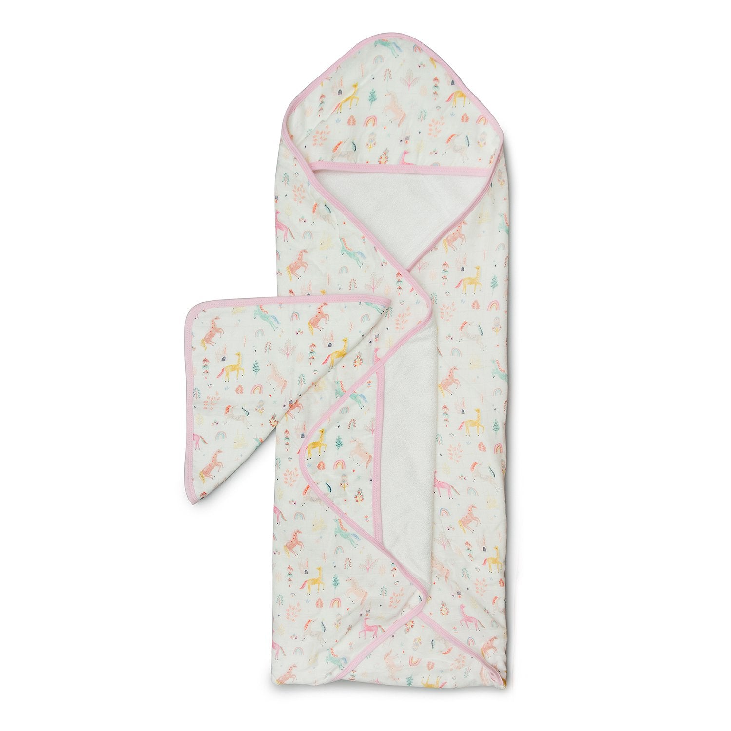 Loulou Lollipop | Hooded Towel Set - Unicorn Dream | Artock Australia