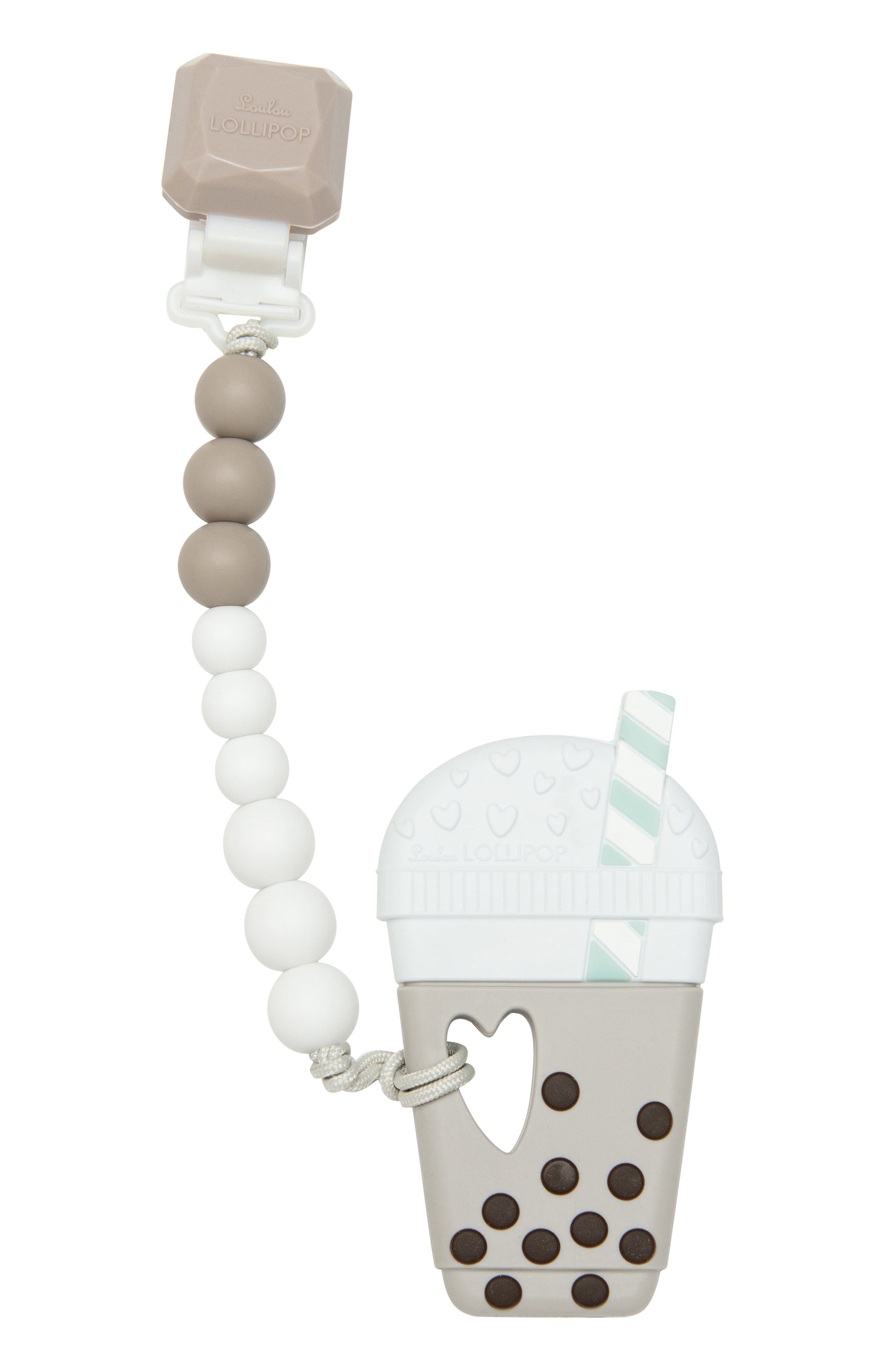 Loulou Lollipop - Milk Tea Bubble Tea Silicone Teether - Artock Australia