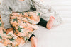Loulou Lollipop | Muslin Quilt Blanket - Blushing Protea | Artock Australia