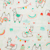 Loulou Lollipop | Muslin Quilt Blanket - Llama | Artock Australia