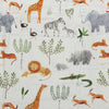 Loulou Lollipop | Muslin Quilt Blanket - Safari Jungle | Artock Australia