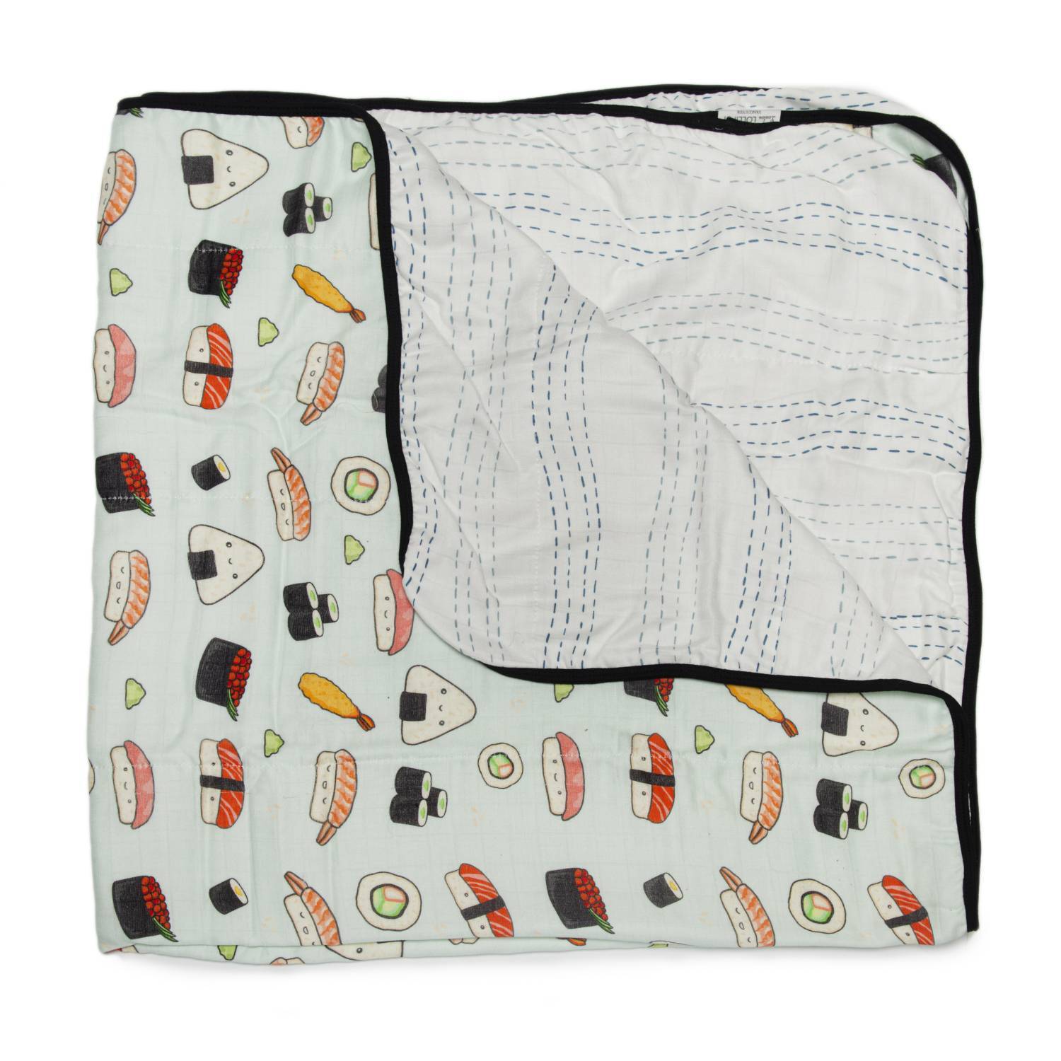 Loulou Lollipop | Muslin Quilt Blanket - Sushi | Artock Australia