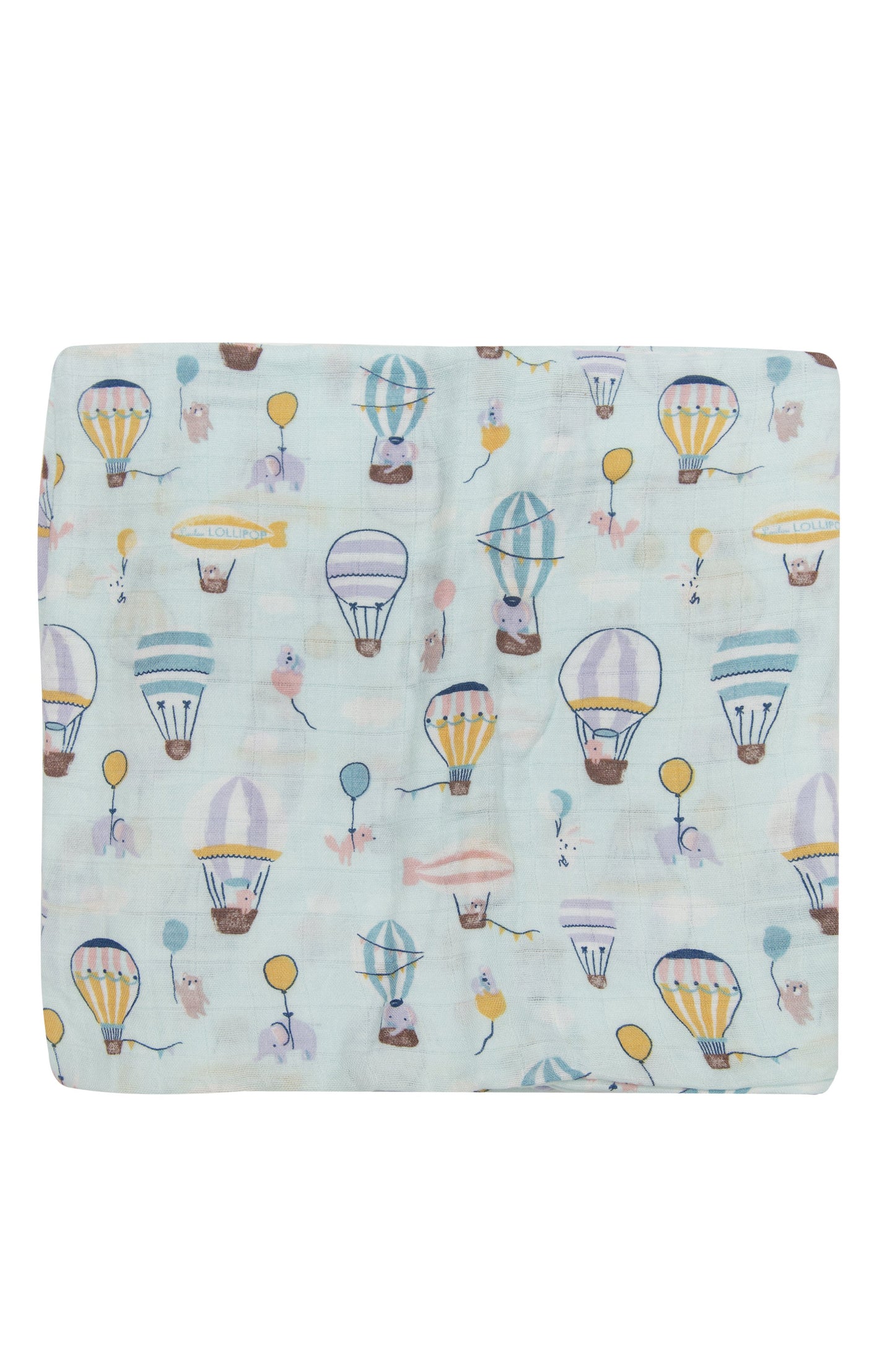 Loulou Lollipop - Muslin Quilt Blanket - Up Up Away - Artock Australia