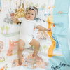 Loulou Lollipop | Muslin Swaddle - Barcelona | Artock Australia