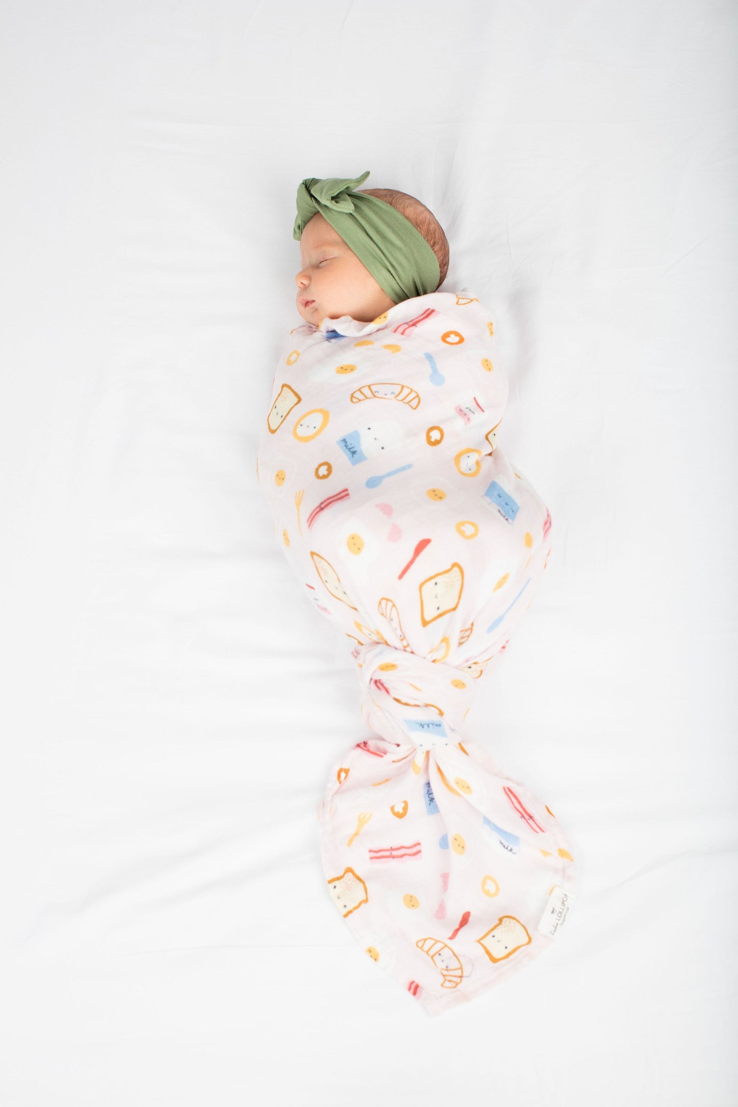 Loulou Lollipop - Muslin Swaddle - Breakfast Pink - Artock Australia