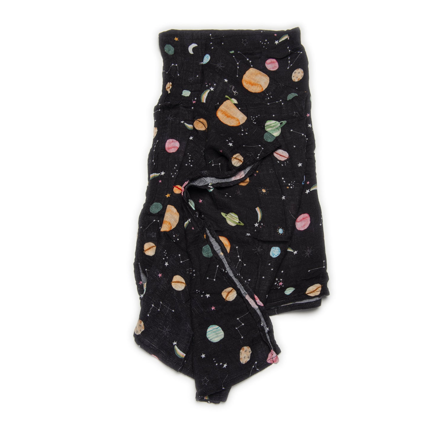 Loulou Lollipop | Muslin Swaddle - Planets | Artock Australia