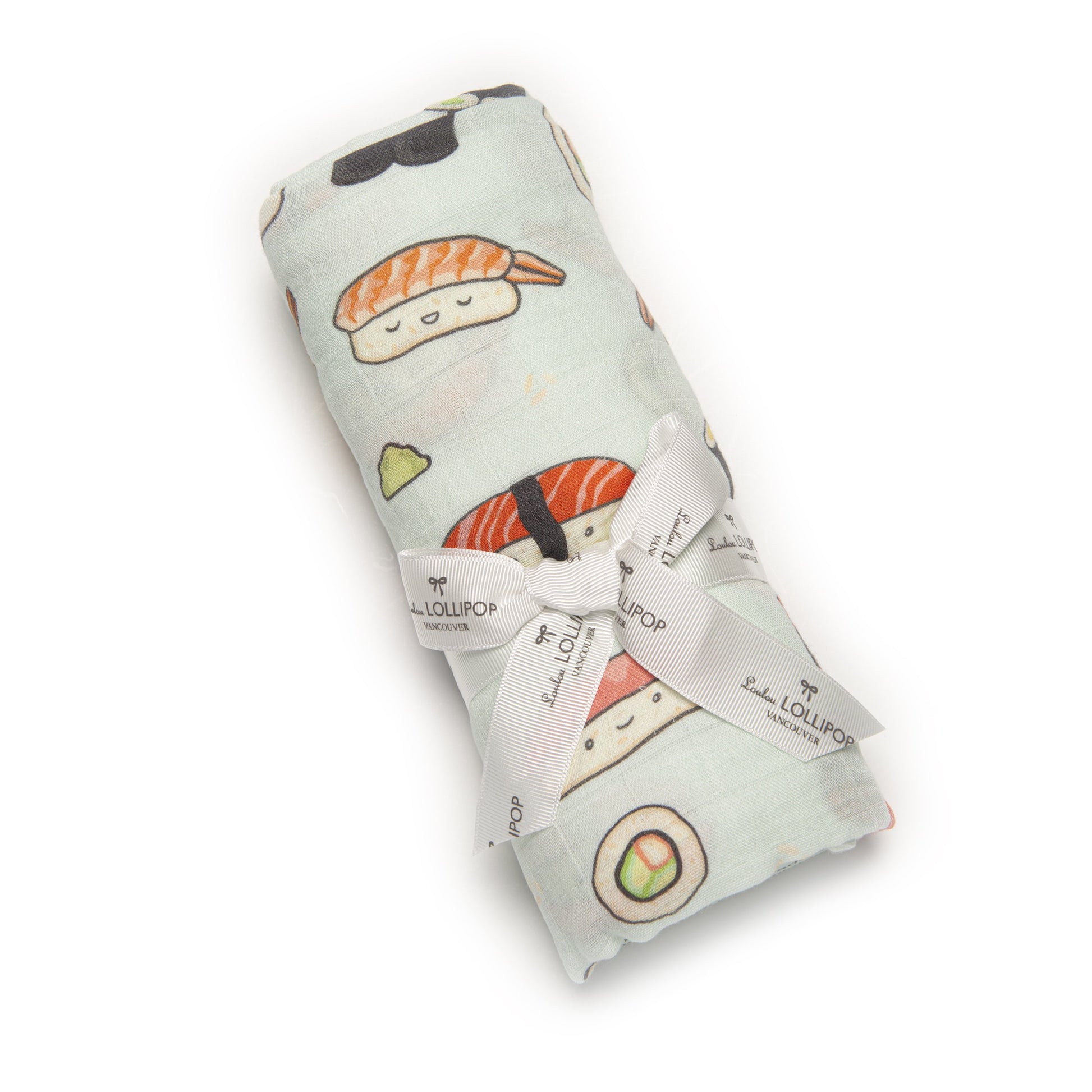 Loulou Lollipop | Muslin Swaddle - Sushi | Artock Australia