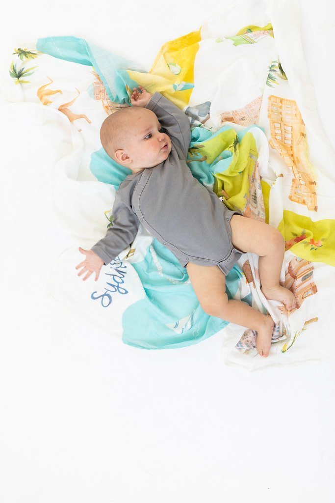 Loulou Lollipop | Muslin Swaddle - Sydney | Artock Australia