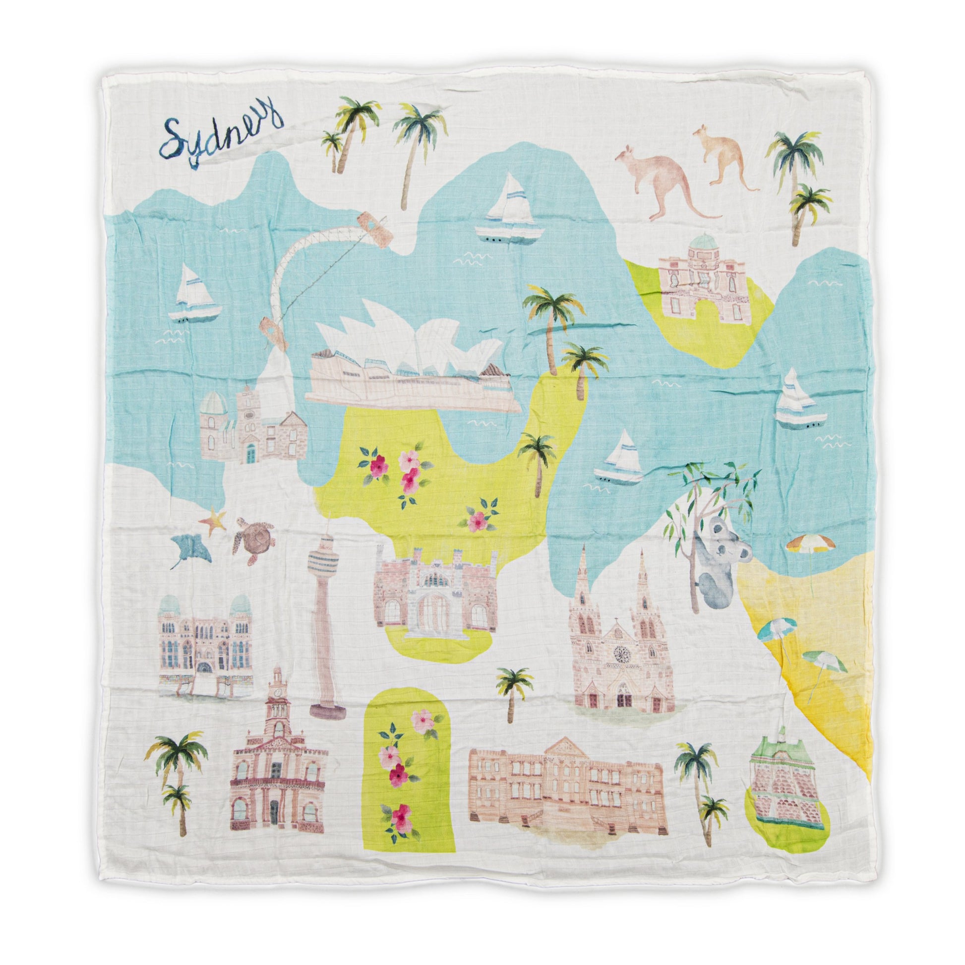 Loulou Lollipop | Muslin Swaddle - Sydney | Artock Australia