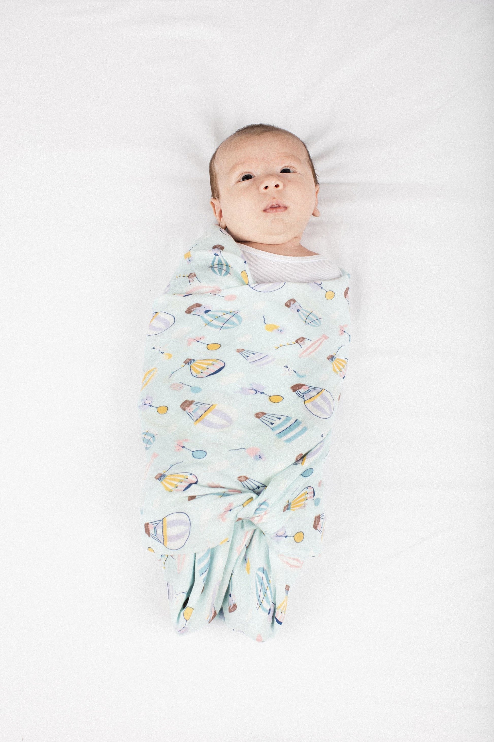 Loulou Lollipop - Muslin Swaddle - Up Up Away - Artock Australia