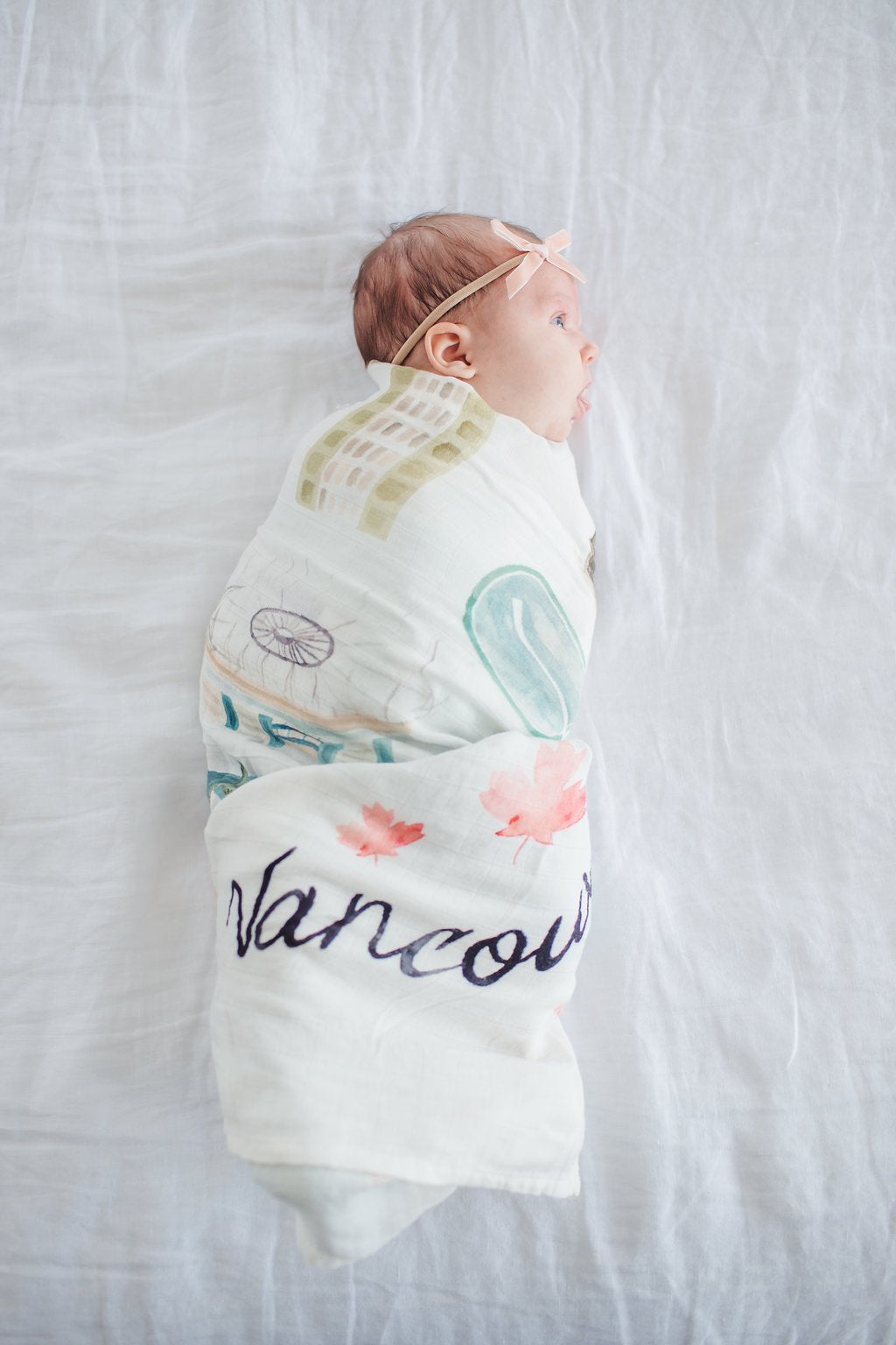 Loulou Lollipop | Muslin Swaddle - Vancouver | Artock Australia