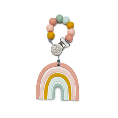 Loulou Lollipop | Pastel Rainbow Silicone Teether Set | Artock Australia