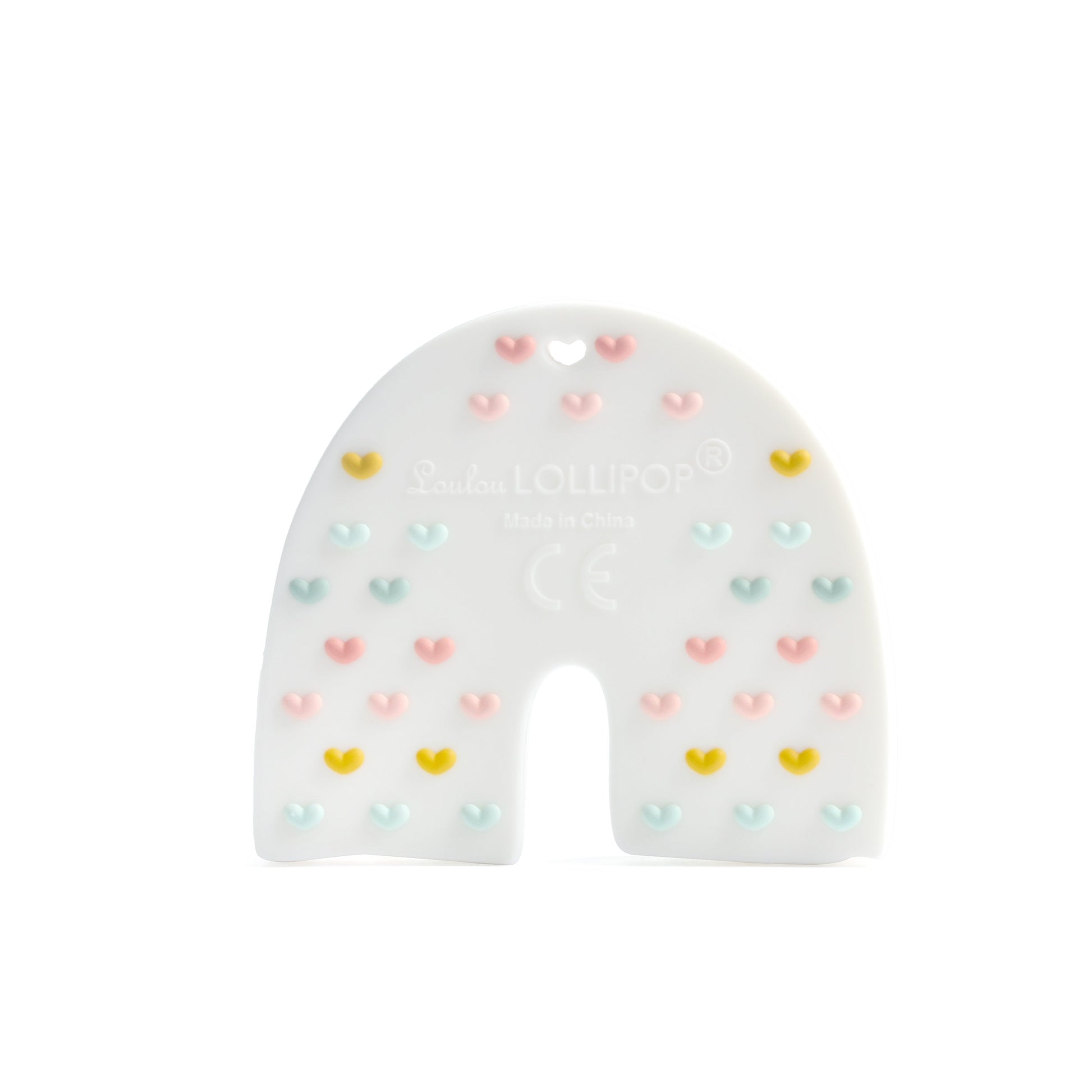 Loulou Lollipop | Pastel Rainbow Silicone Teether Single | Artock Australia