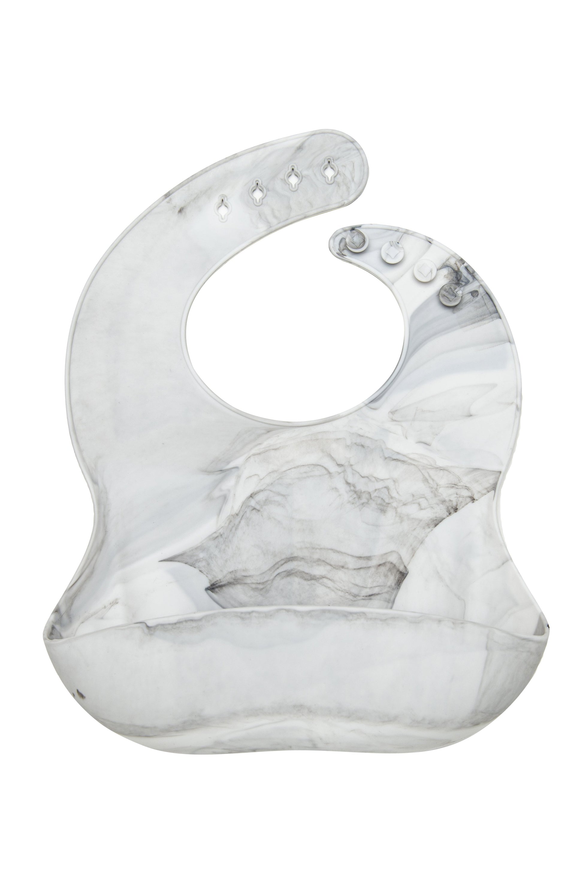 Loulou Lollipop - Silicone Bib - Marble - Artock Australia