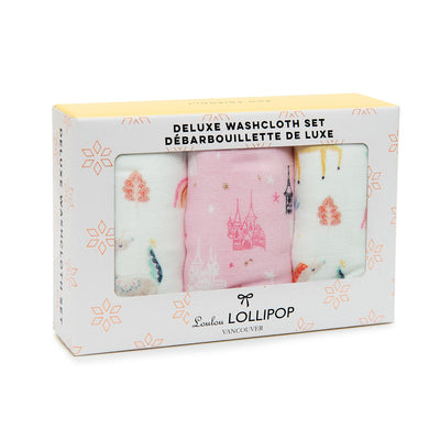 Loulou Lollipop | Washcloth 3-pieces Set - Unicorn Dream | Artock Australia