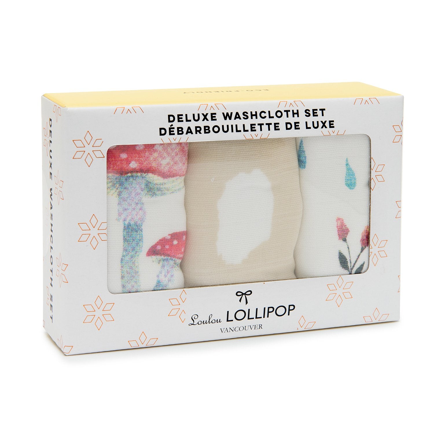 Loulou Lollipop | Washcloth 3-pieces Set - Woodland Gnome | Artock Australia