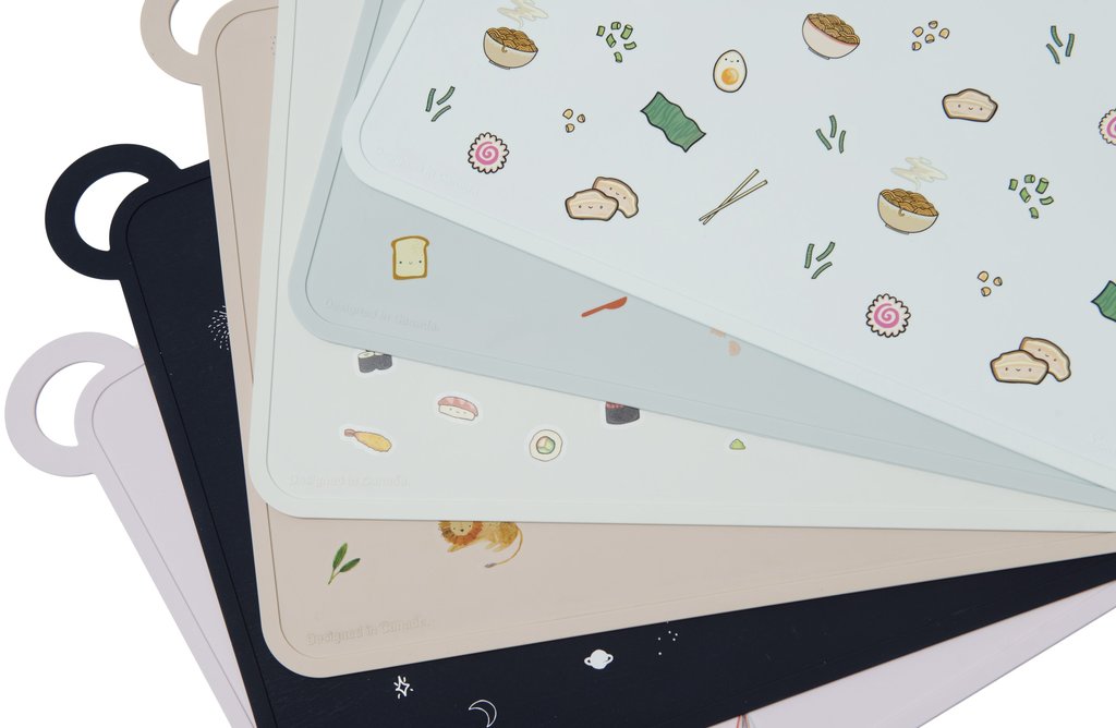 Silicone Placemat Printed - Breakfast