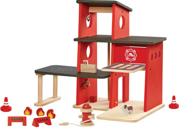 PlanToys | Fire Station | Artock Australia