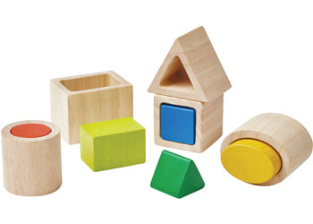 PlanToys | Geo Matching Boxes | Artock Australia