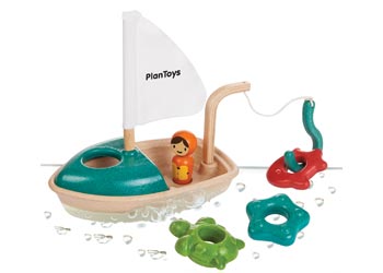 PlanToys | Plan Toys - Activity Fishing Boat | Artock Australia