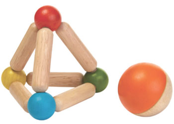 PlanToys | Triangle Clutching Toy | Artock Australia