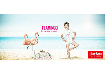Play&Go | Toy Storage Bag - Flamingo | Artock Australia