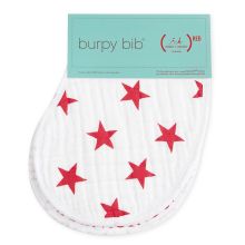 Aden and Anais - RED limited edition 2pk burpy bib - Artock Australia