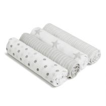 aden by aden and anais - dusty 4-pack muslin swaddles - Artock Australia