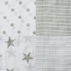 aden by aden and anais - dusty 4-pack muslin swaddles - Artock Australia