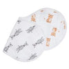 aden by aden and anais - safari babes zebra/tiger muslin burpy bib single - Artock Australia